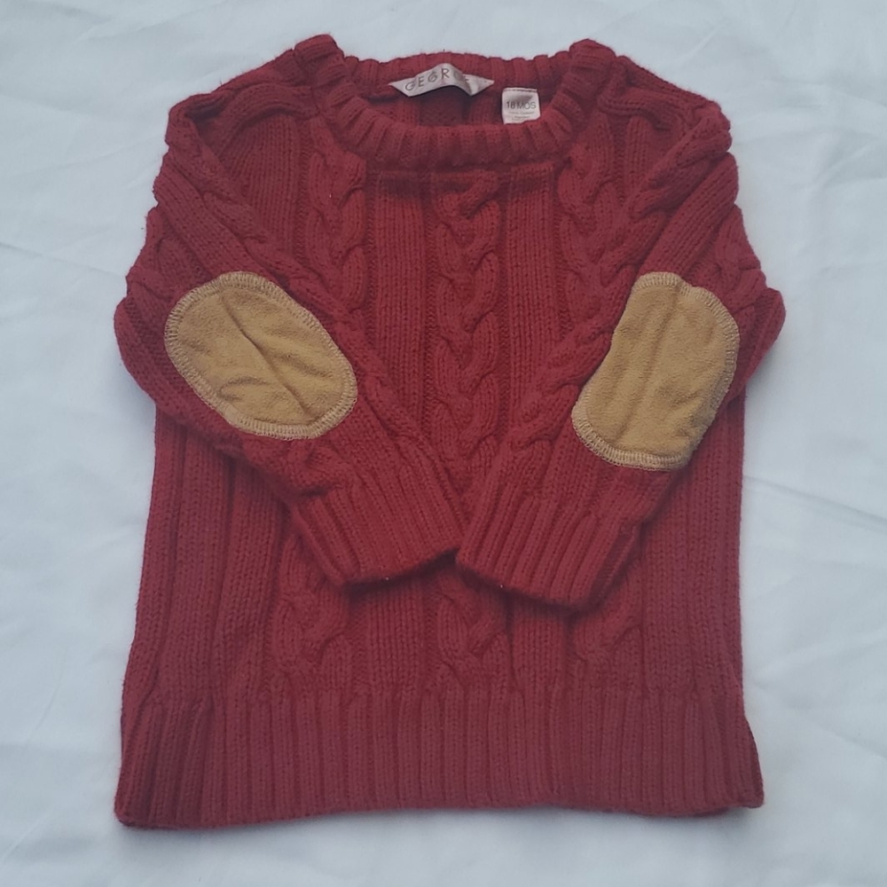 Cable knit sweater